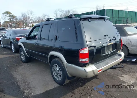 2001 Nissan Pathfinder Se from USA, damaged, VIN JN8DR09X41W579066